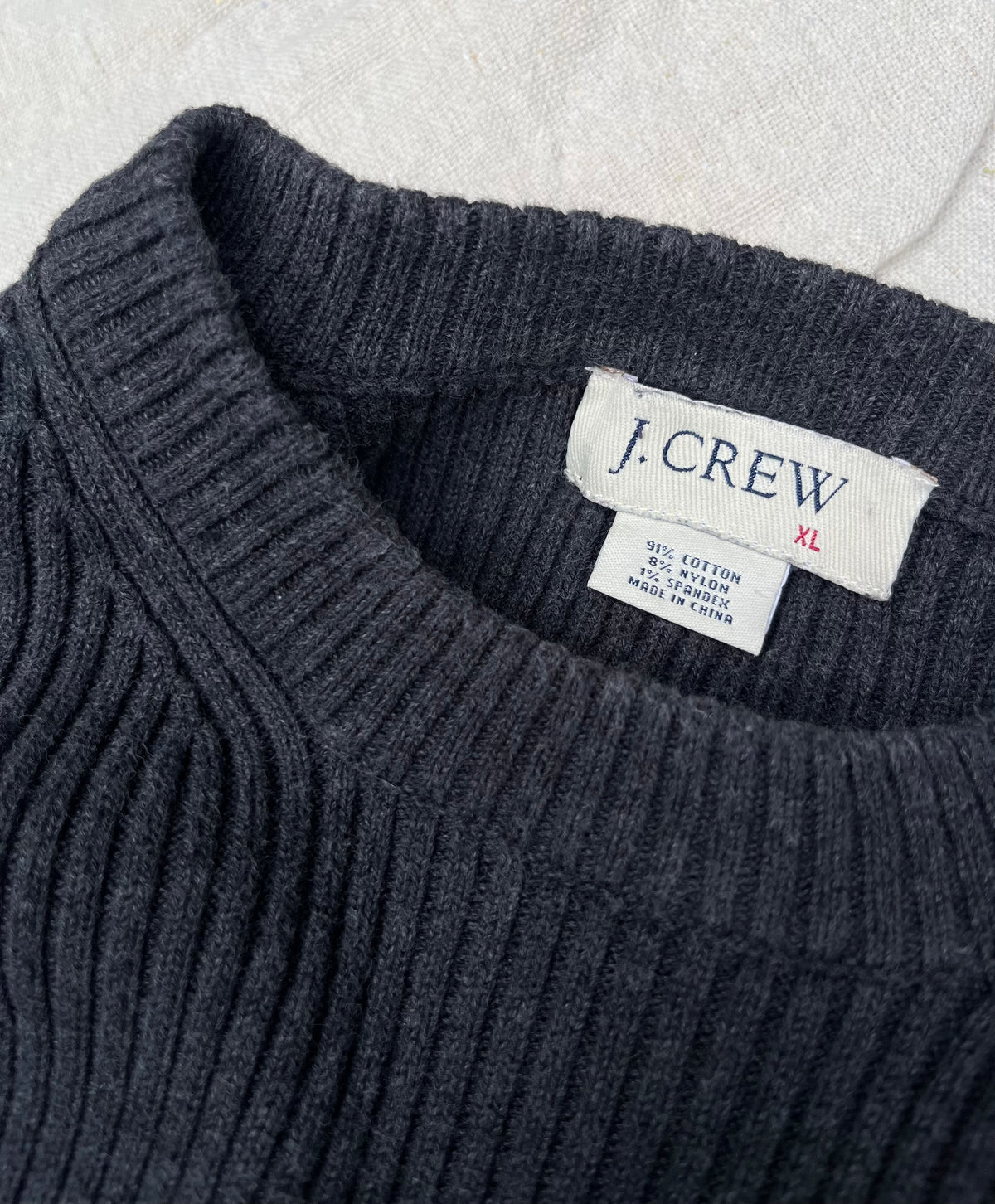 00s J.Crew Cotton Knit Sweater (L)