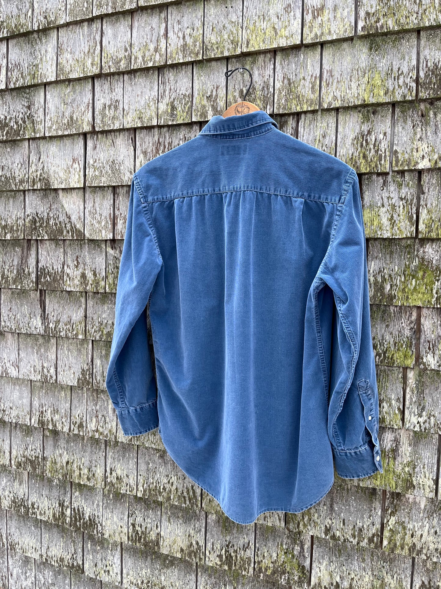 00s J.Crew Pinwale Corduroy Button Front Shirt (S/M)