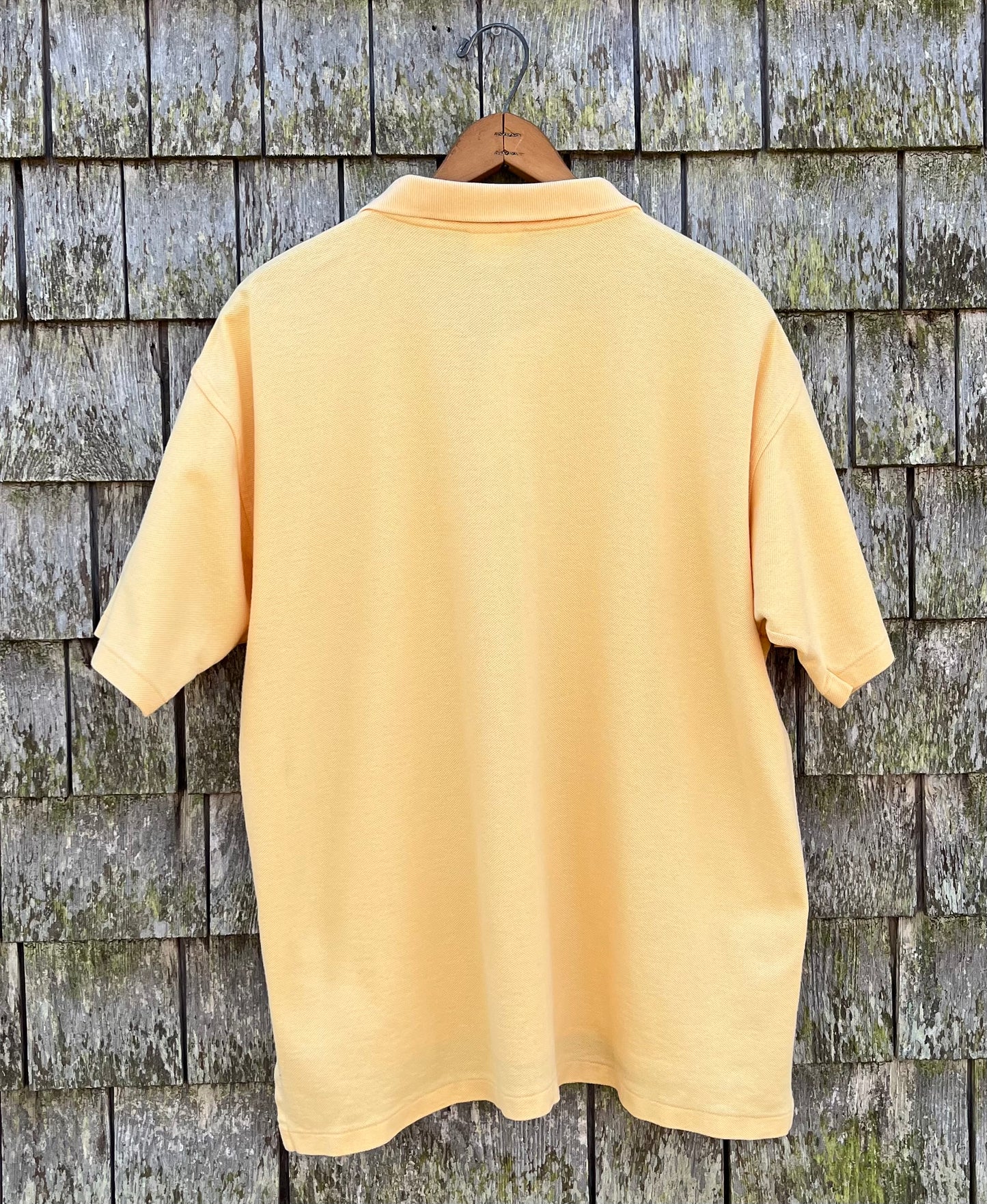 90s L.L. Bean ‘Double L’ Pique Cotton Polo Shirt (L/XL)