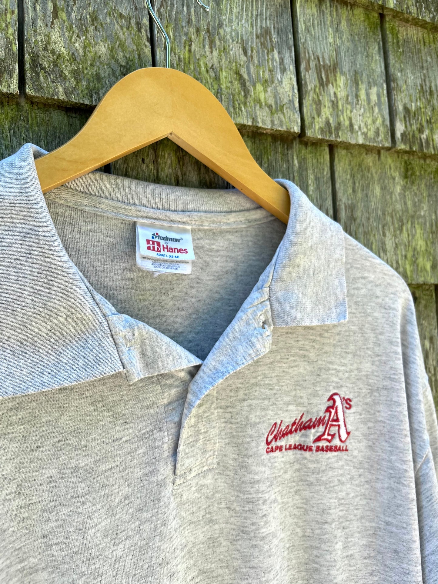 90s Chatham A’s Cape Cod Baseball League Polo Shirt (XL)