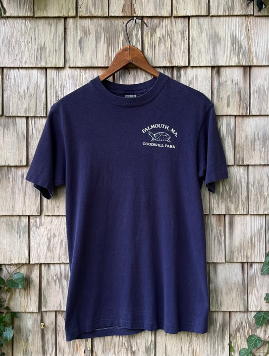 80s Goodwill Park 'Life's Too Short Not to Swim At Goodwill' Falmouth T-Shirt (S/XS)