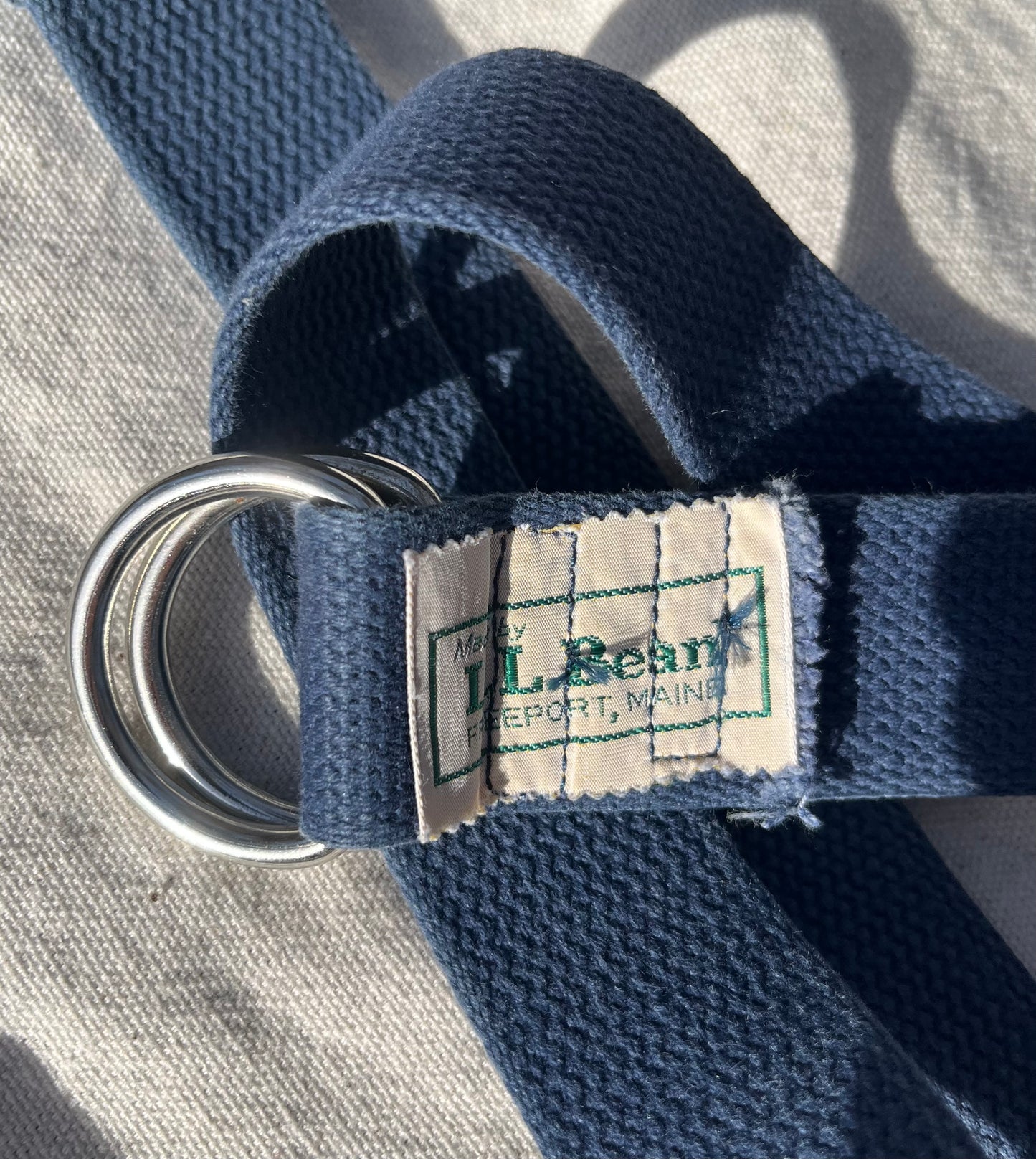80s L.L. Bean Ring Belt (Large/X-Large)