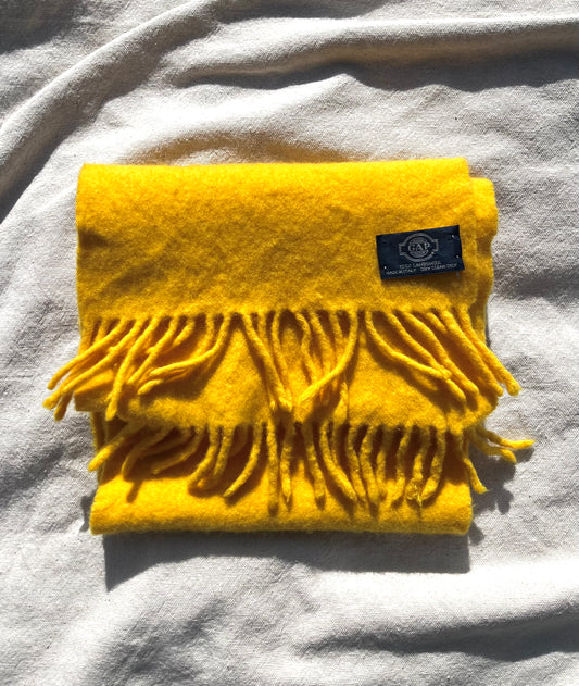 80s GAP Lambswool Scarf Made in Italy