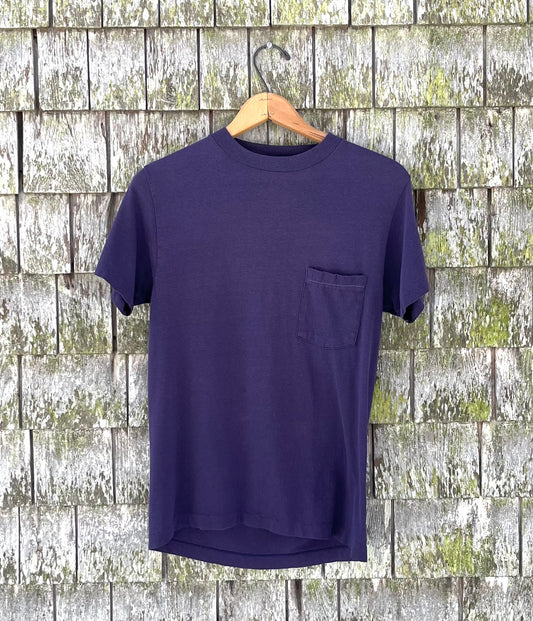 80s Lampost Oak Bluffs Martha’s Vineyard Pocket T-Shirt (S)