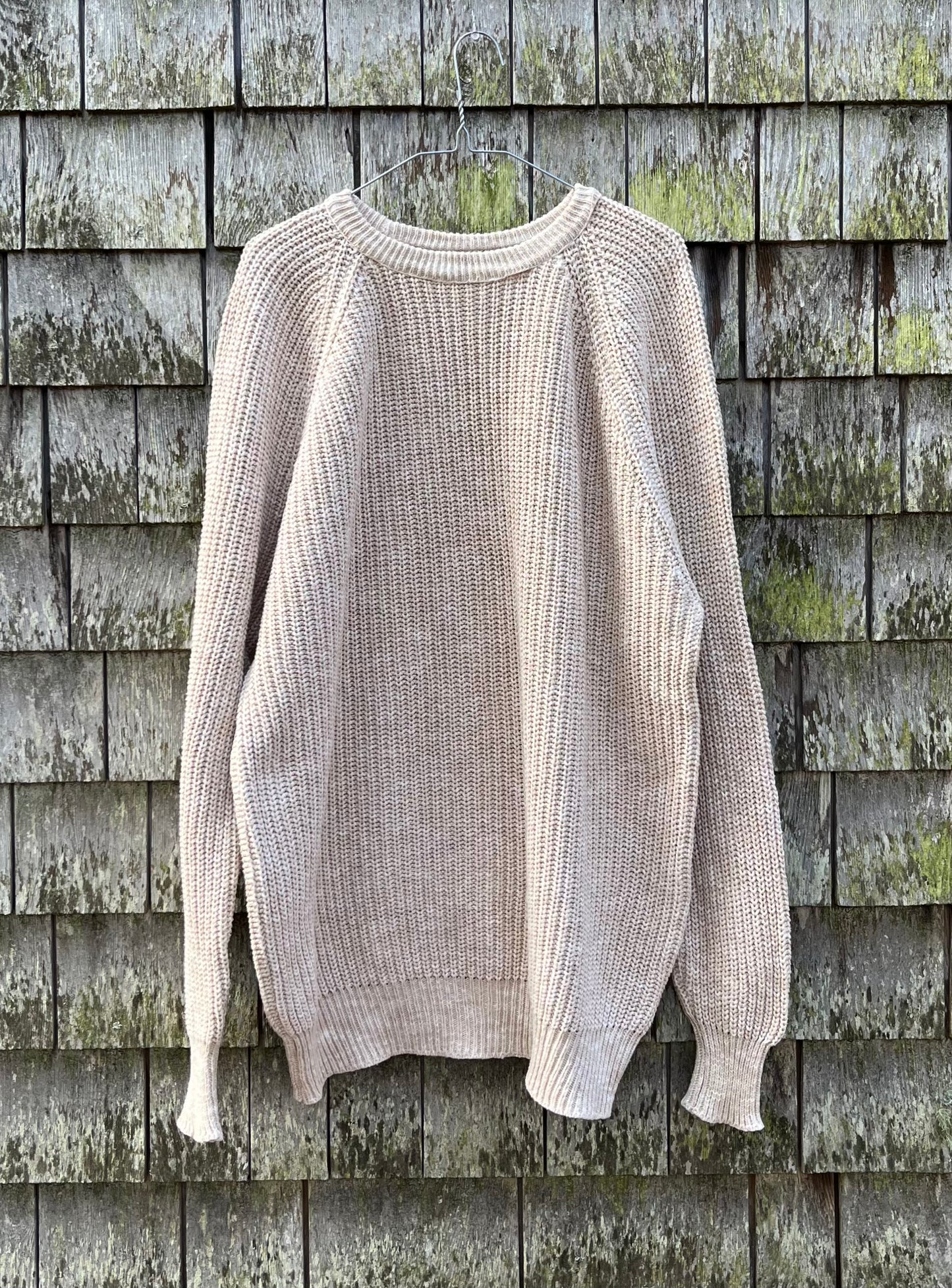 90s L.L. Bean Cotton Shaker Stitch Sweater (XL)