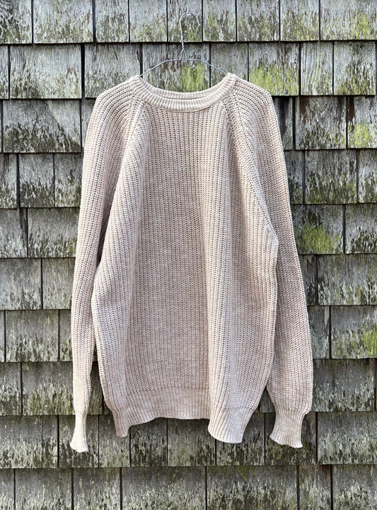 90s L.L. Bean Cotton Shaker Stitch Sweater (XL)