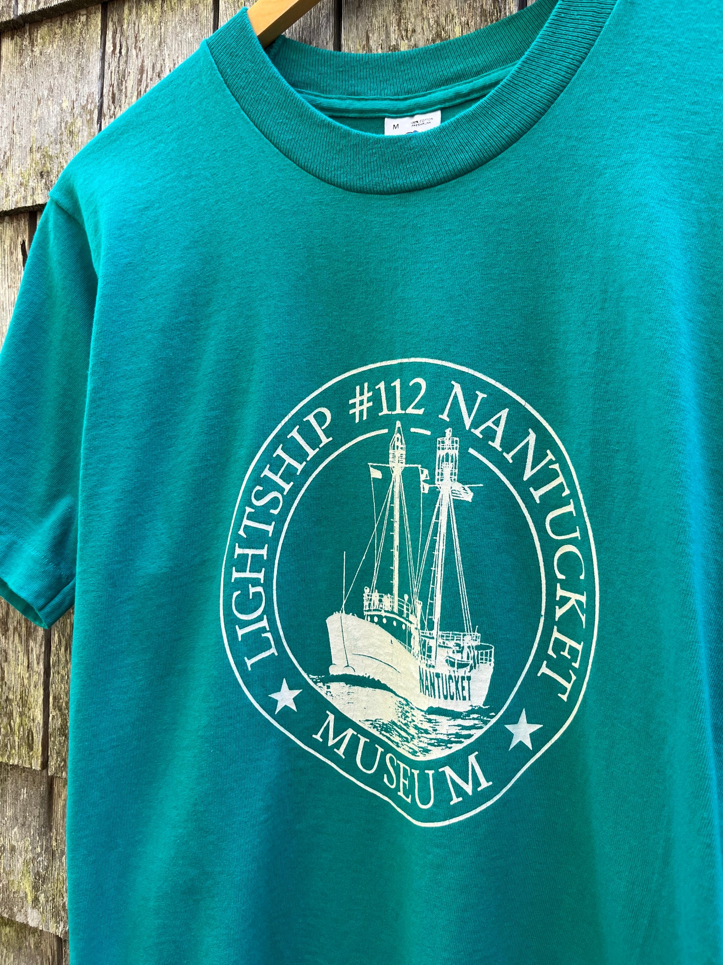 90s Lightship #112 Nantucket Museum T-Shirt (S/M)