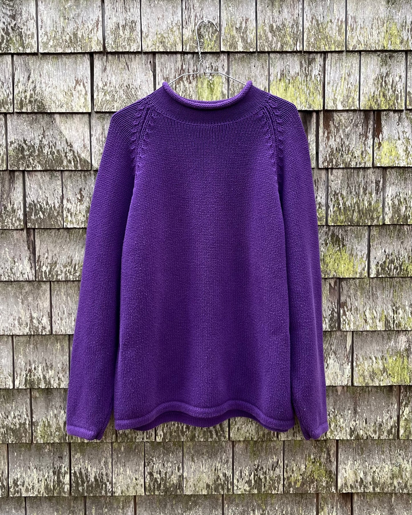 90s J. Crew Roll Neck Cotton Sweater (L/XL)