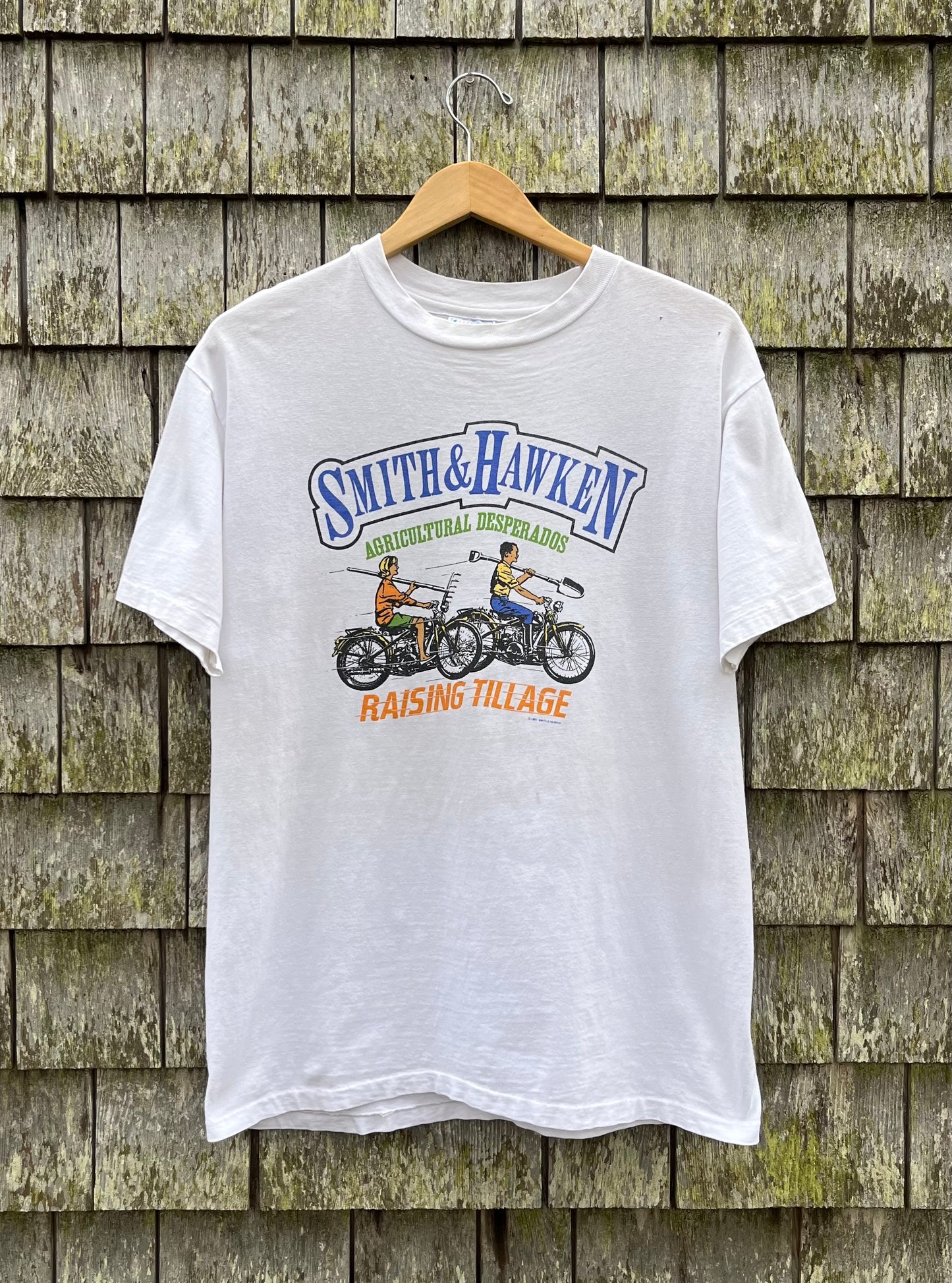 90s Smith & Hawken Gardening ‘Raising Tillage’ T-Shirt (L)