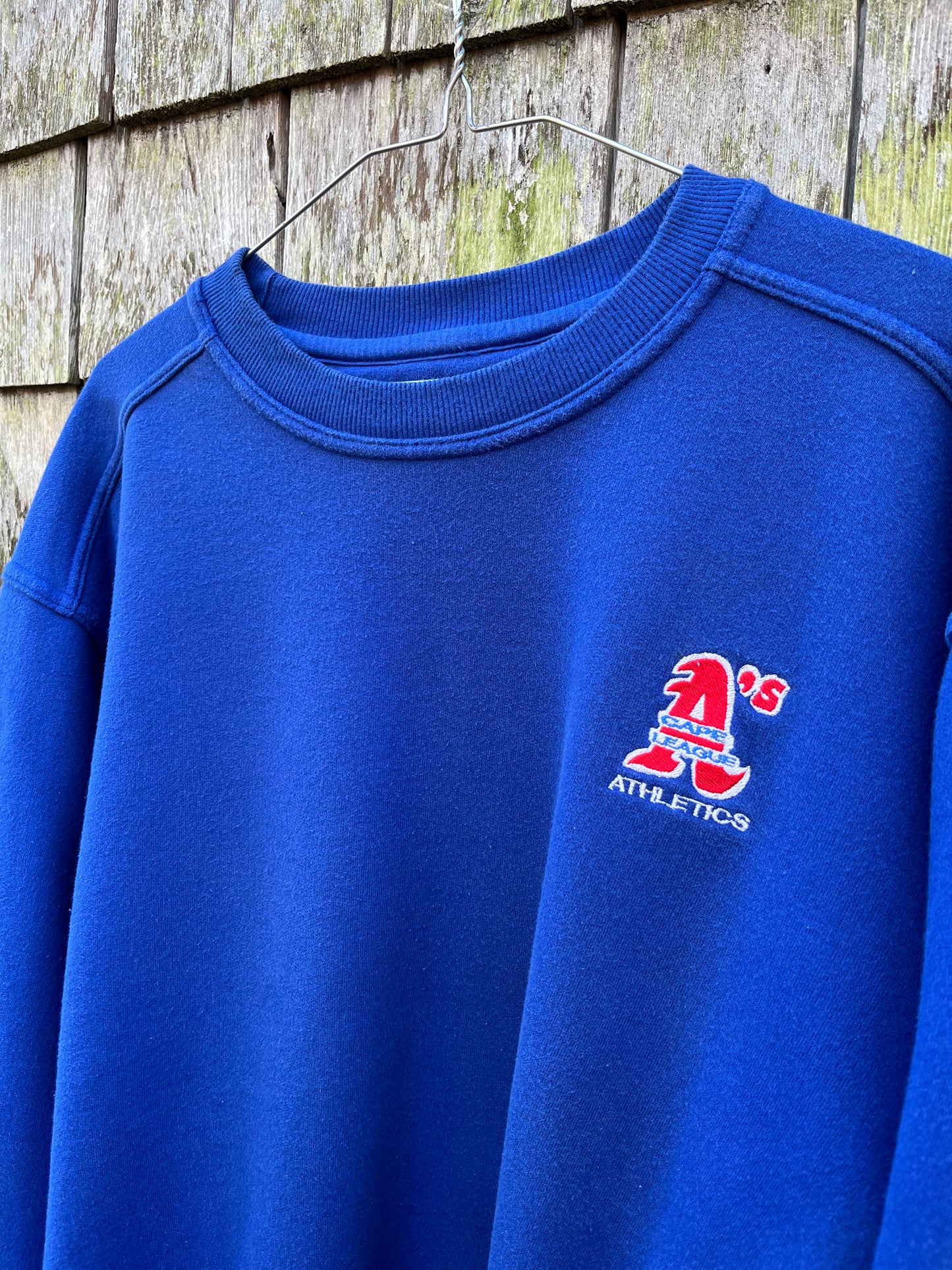 90s Chatham Athletics Summer Baseball Crewneck Sweatshirt (XL)