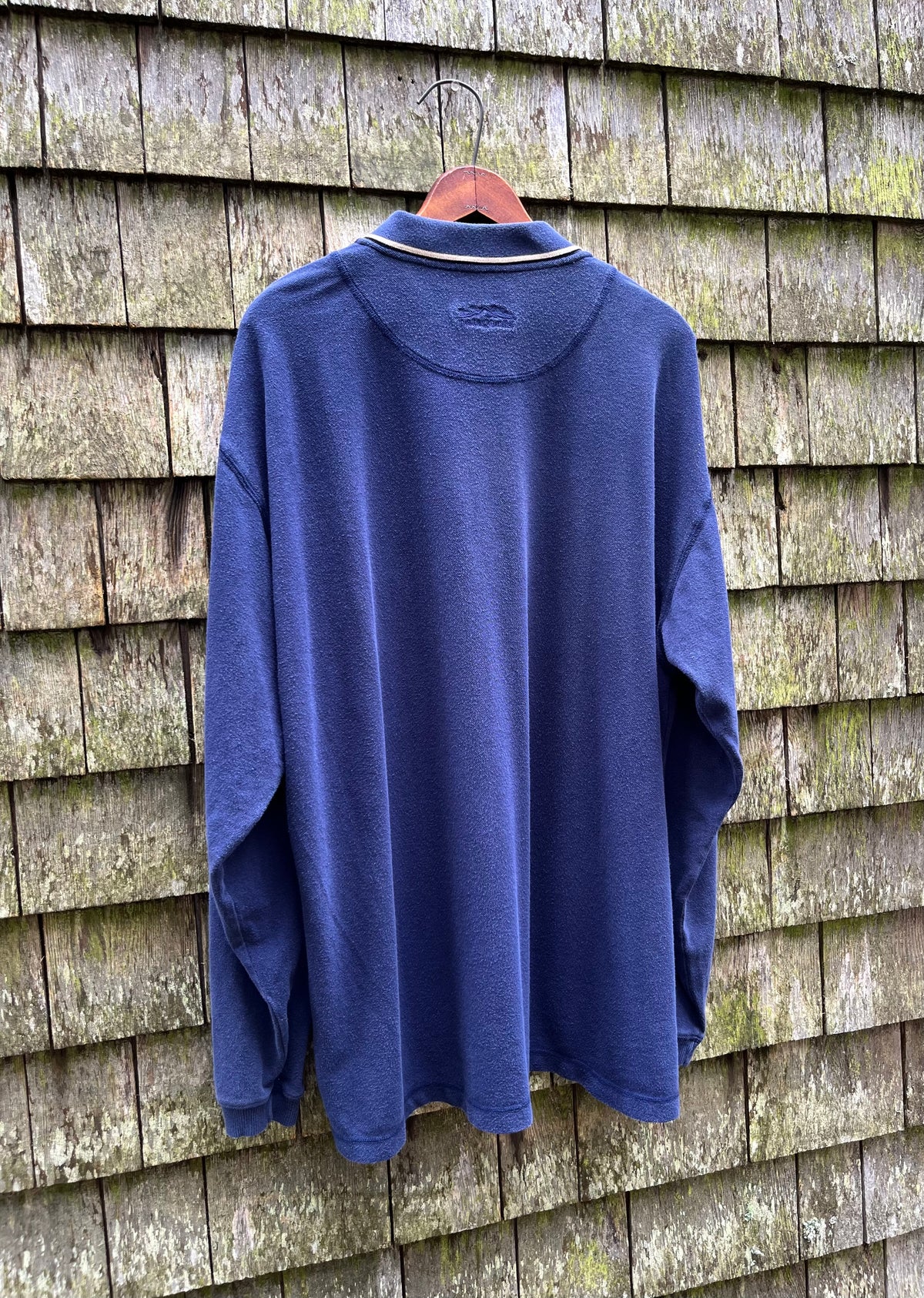 90s Patagonia Quarter Zip Collar Long Sleeve Polo Shirt (XL)