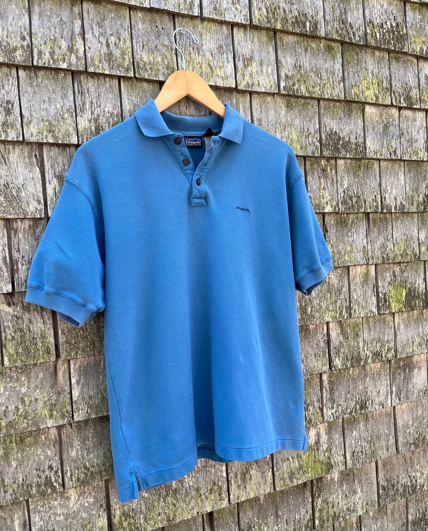90s Patagonia Cotton Piqué Polo Shirt (M)