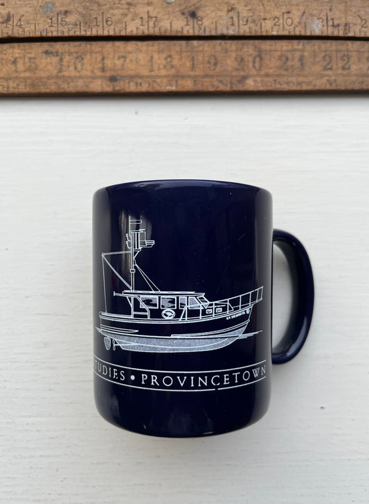 90s Provincetown Center For Coastal Studies R/V Shearwater Coffee Mug