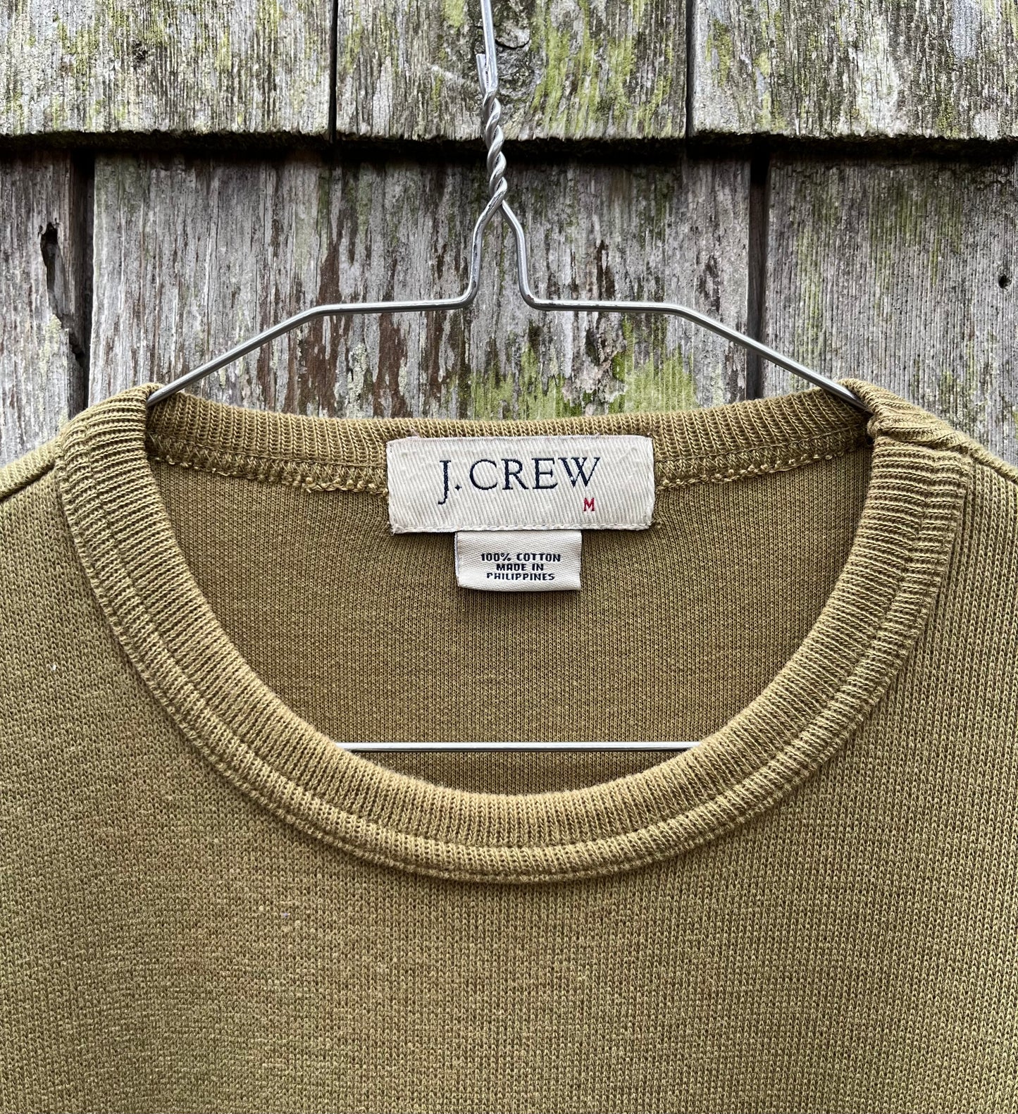 00s J.Crew Cotton Jersey Pullover Shirt (L)