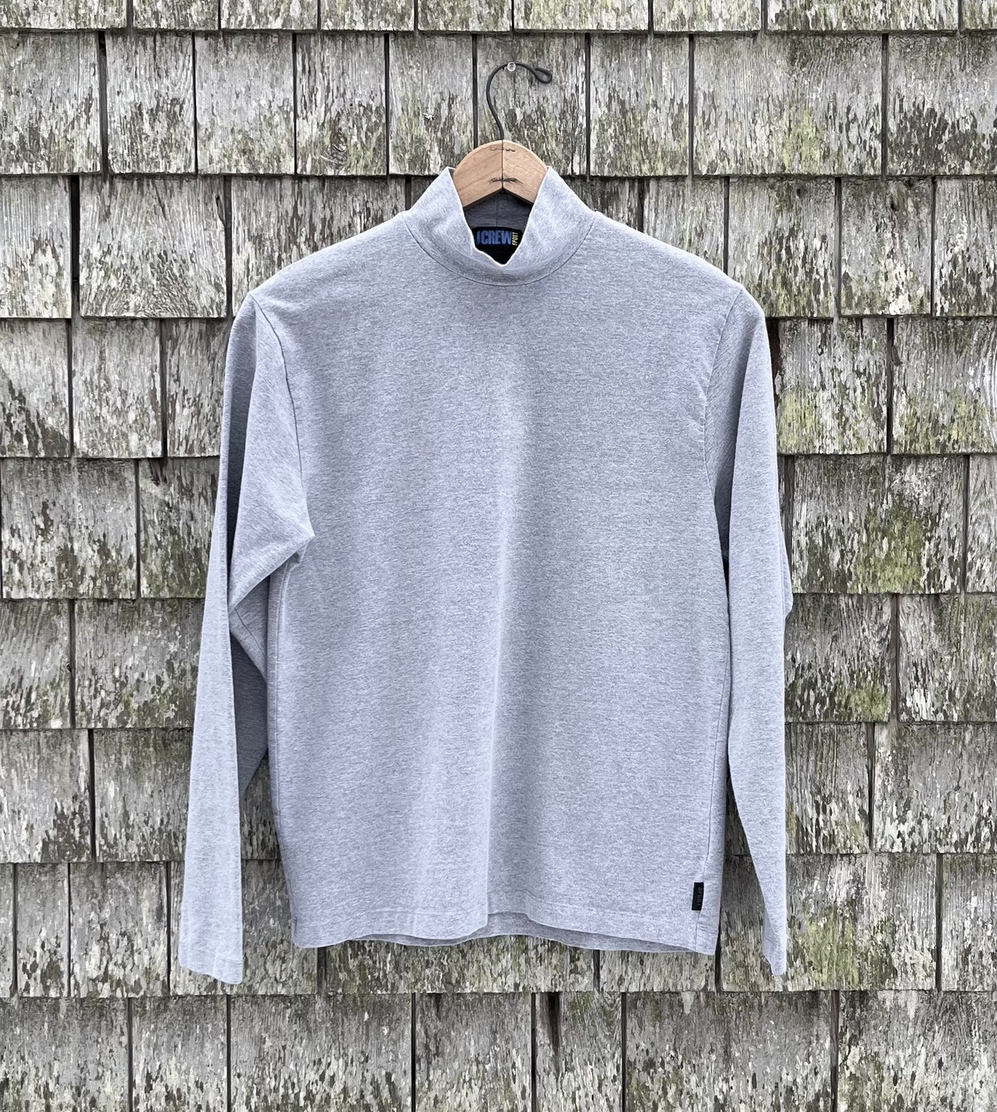 90s J.Crew Sport Mock Neck Shirt (M)