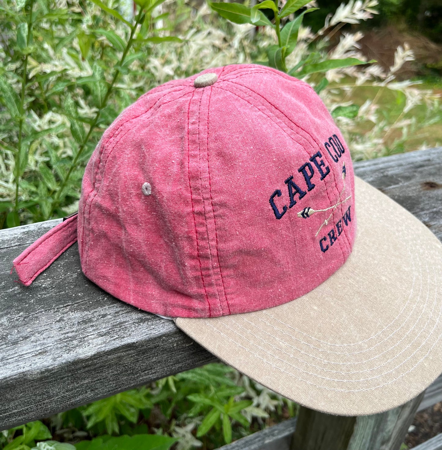 90s Cape Cod Crew Rowing Strapback Cap