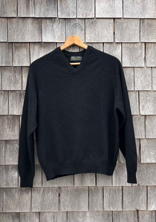 80s Brooks Brothers Cashmere V-Neck Sweater (L)