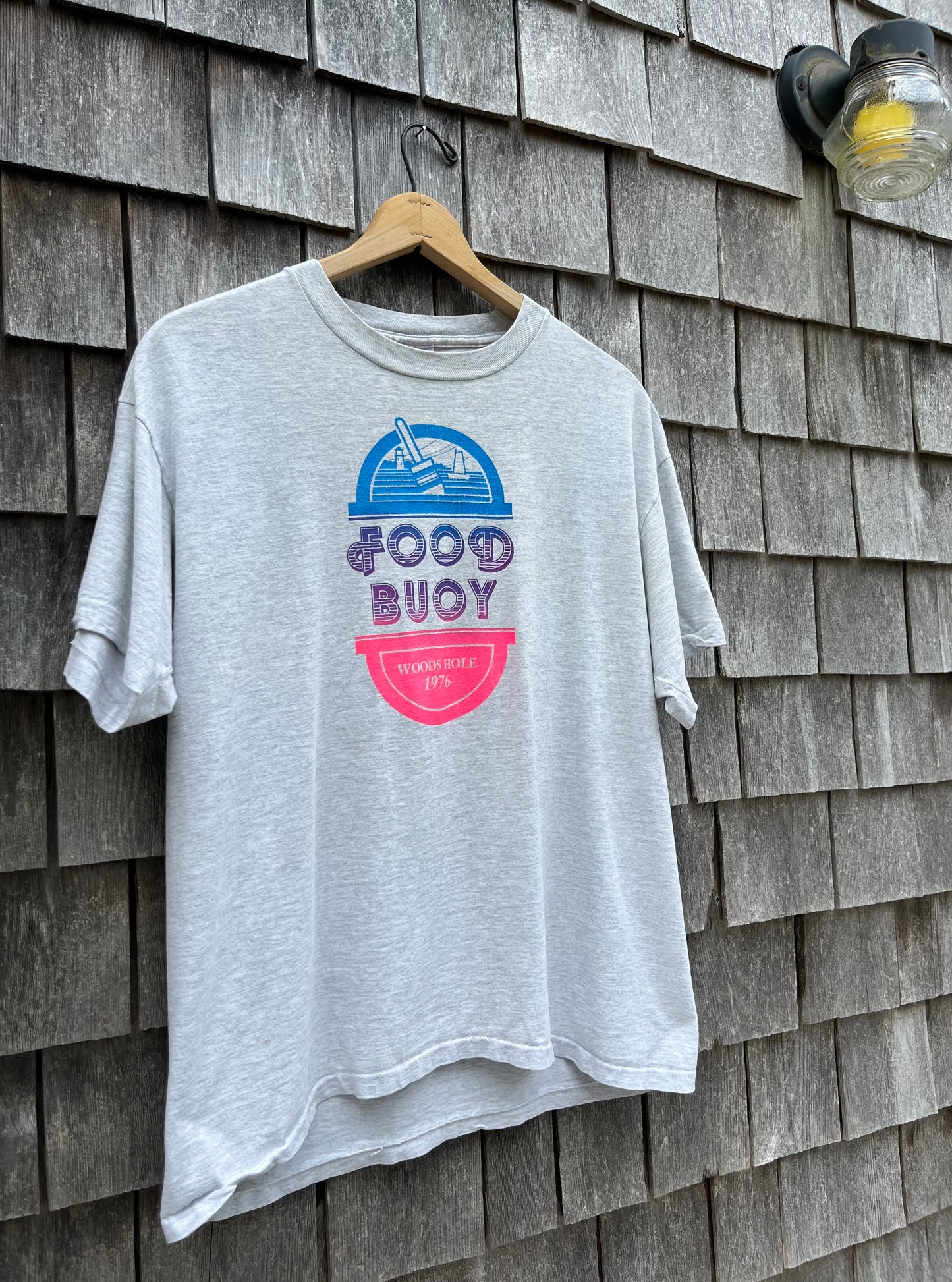 90s Food Buoy Woods Hole T-Shirt XL