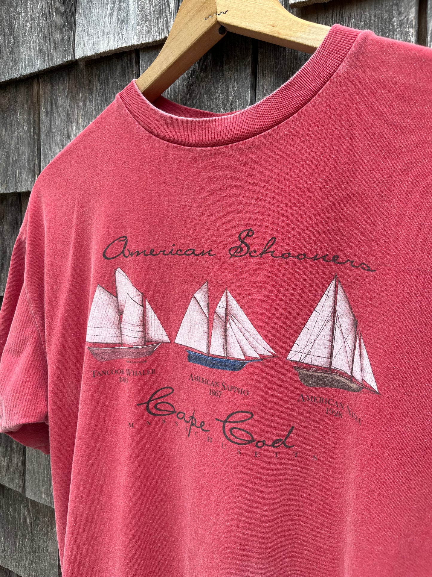 90s American Schooners Cape Cod T-Shirt (L/XL)