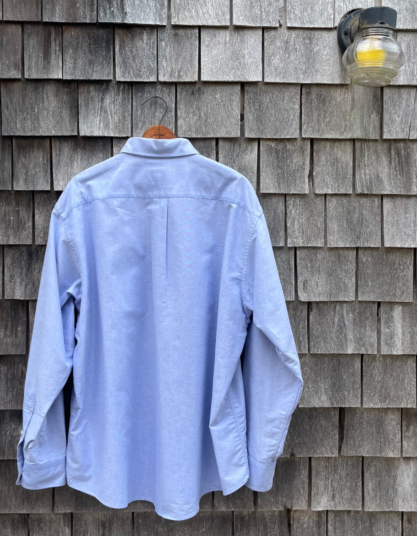 90s J. Press Flap Pocket Oxford Cloth Button Down Shirt (17.5-6)