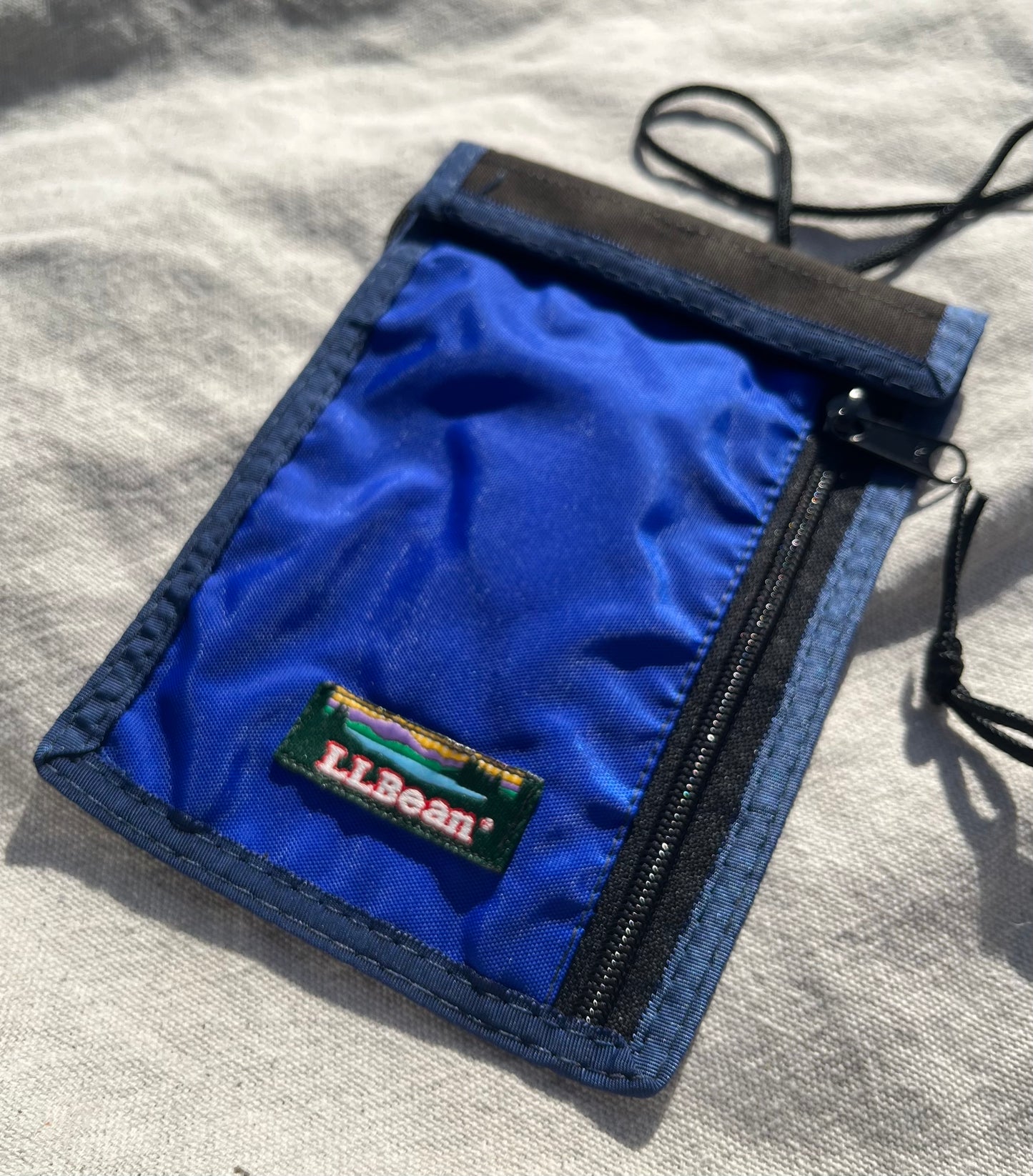 90s L.L. Bean Nylon Travel Pouch Wallet