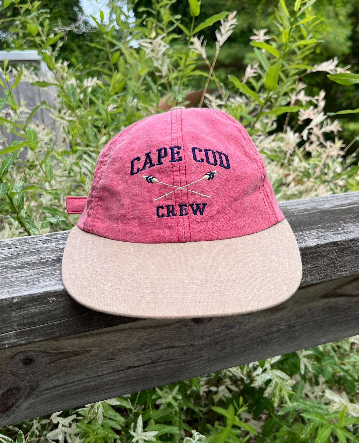 90s Cape Cod Crew Rowing Strapback Cap