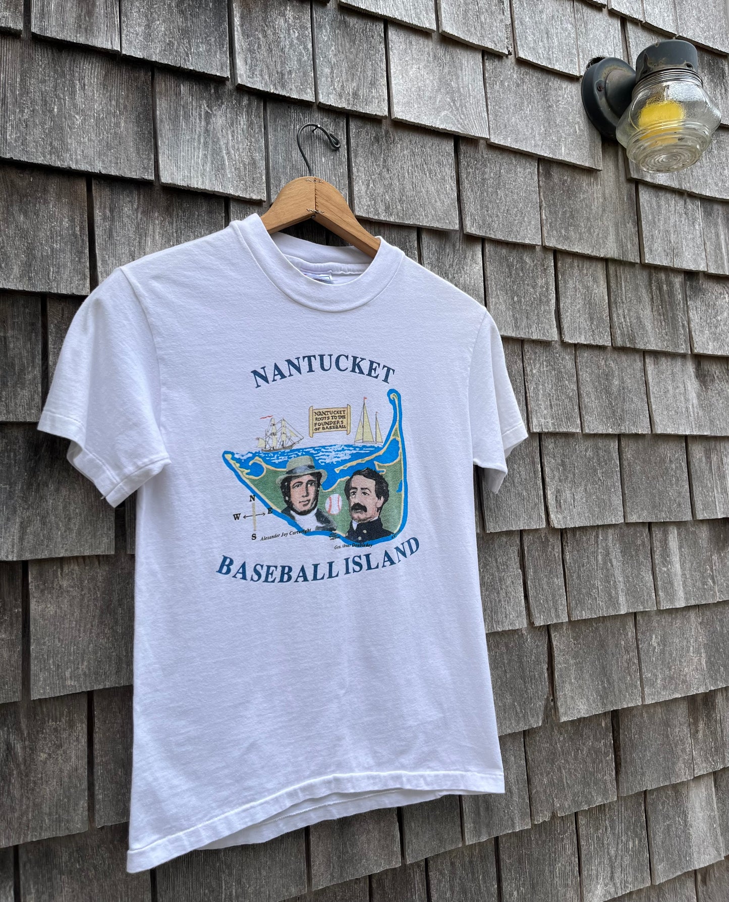 90s Nantucket Baseball Island T-Shirt (S)