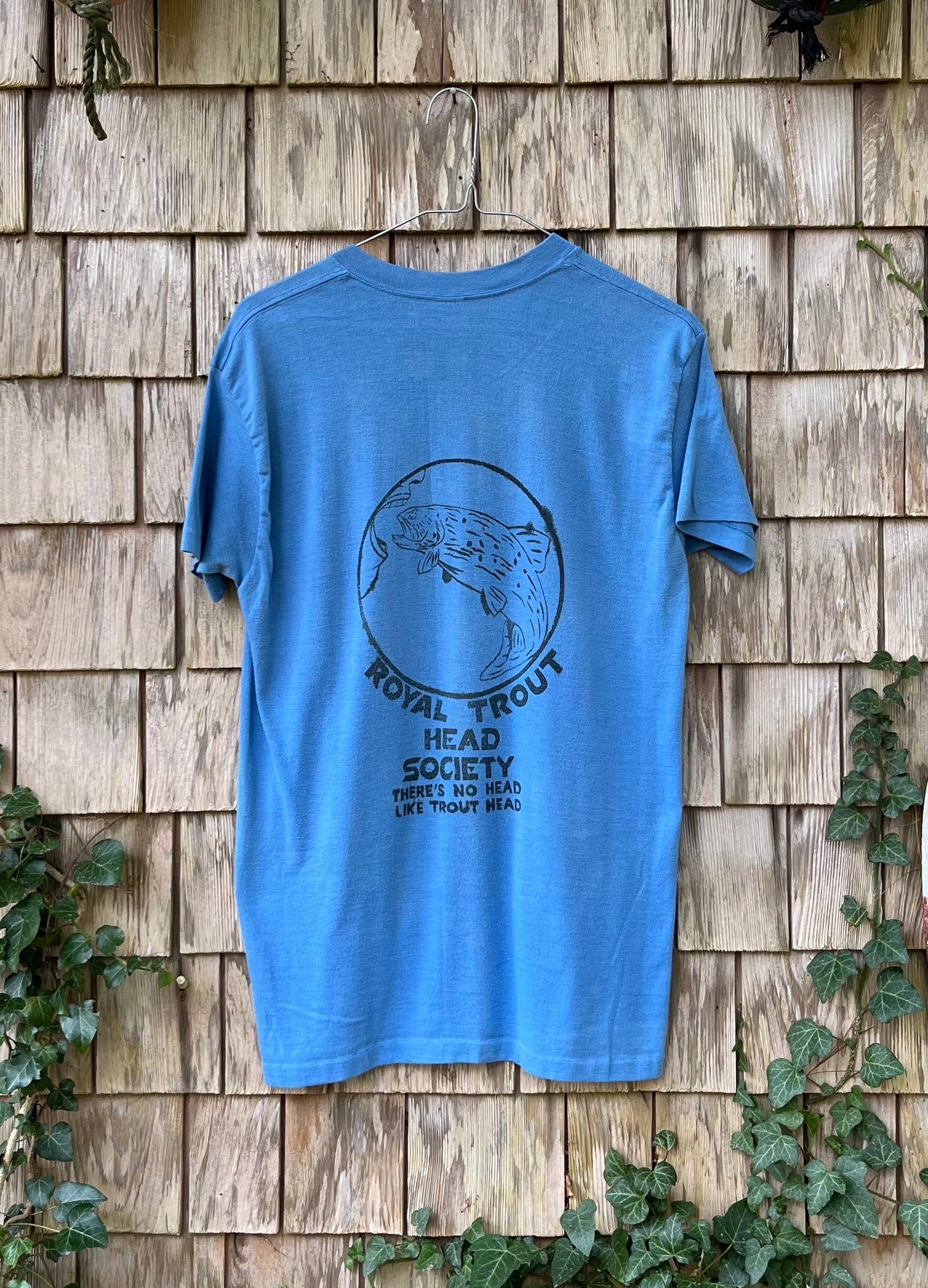 70s Royal Trout Head Society 'There's no head like trout head' T-Shirt (S)