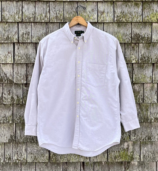 90s J.Crew Cotton Oxford Cloth Button Down Shirt (L/XL)