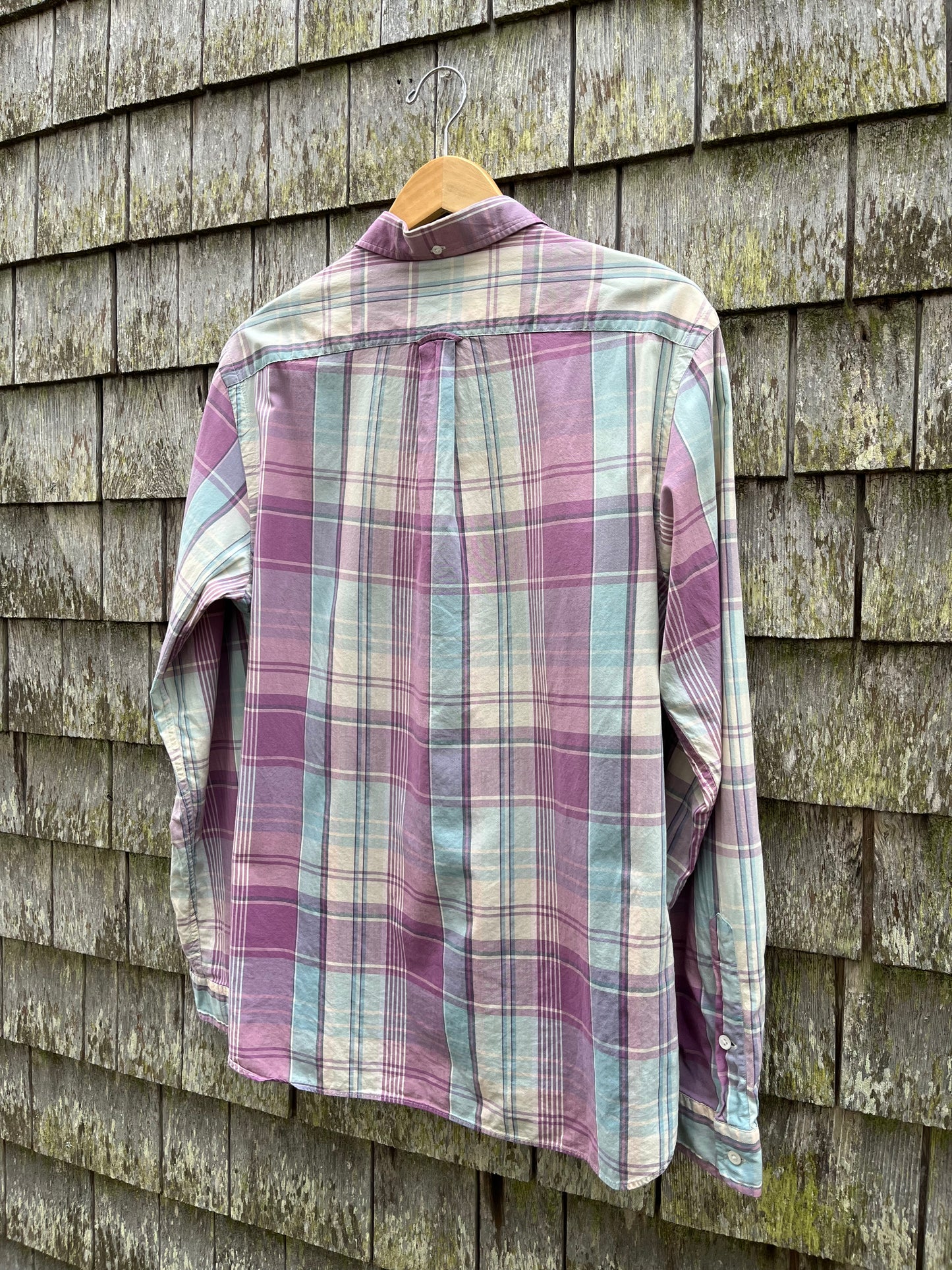 00s Polo Ralph Lauren Cotton Madras Button Down Shirt (L)