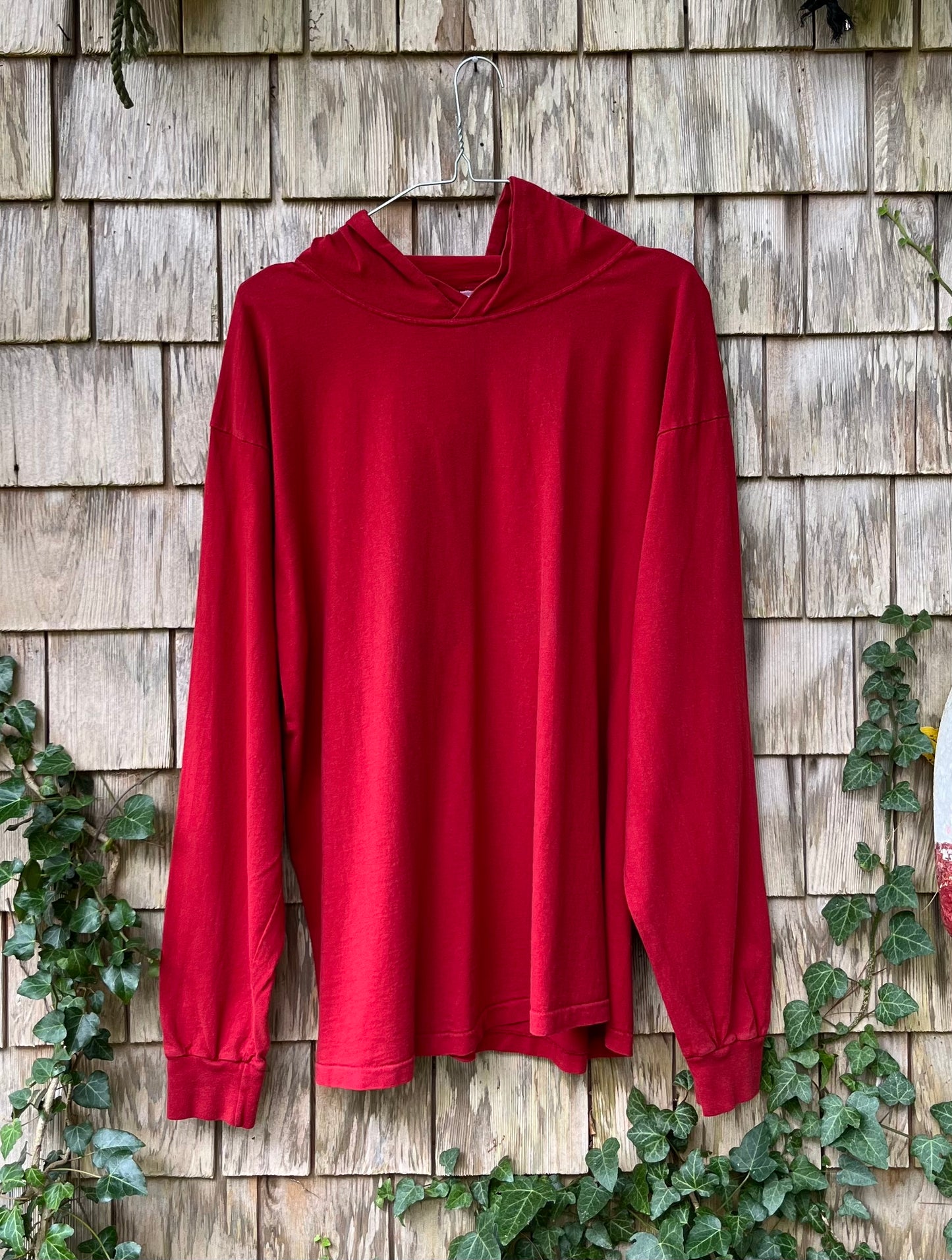 90s GAP Hooded Long Sleeve T-Shirt (L)