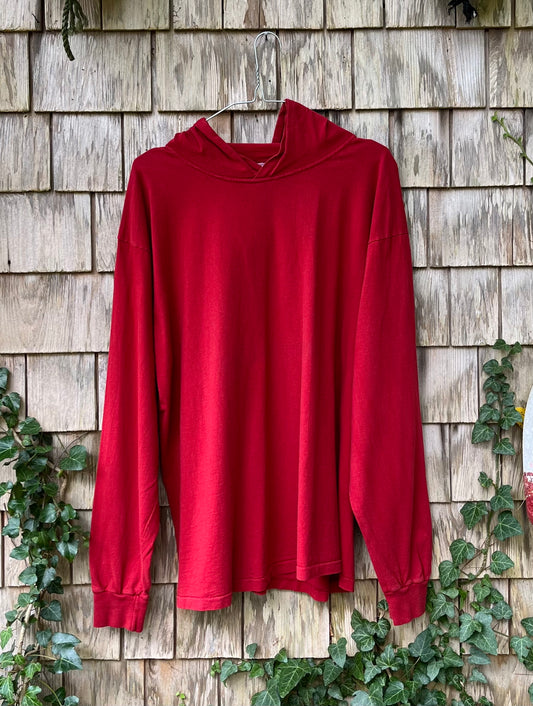 90s GAP Hooded Long Sleeve T-Shirt (L)