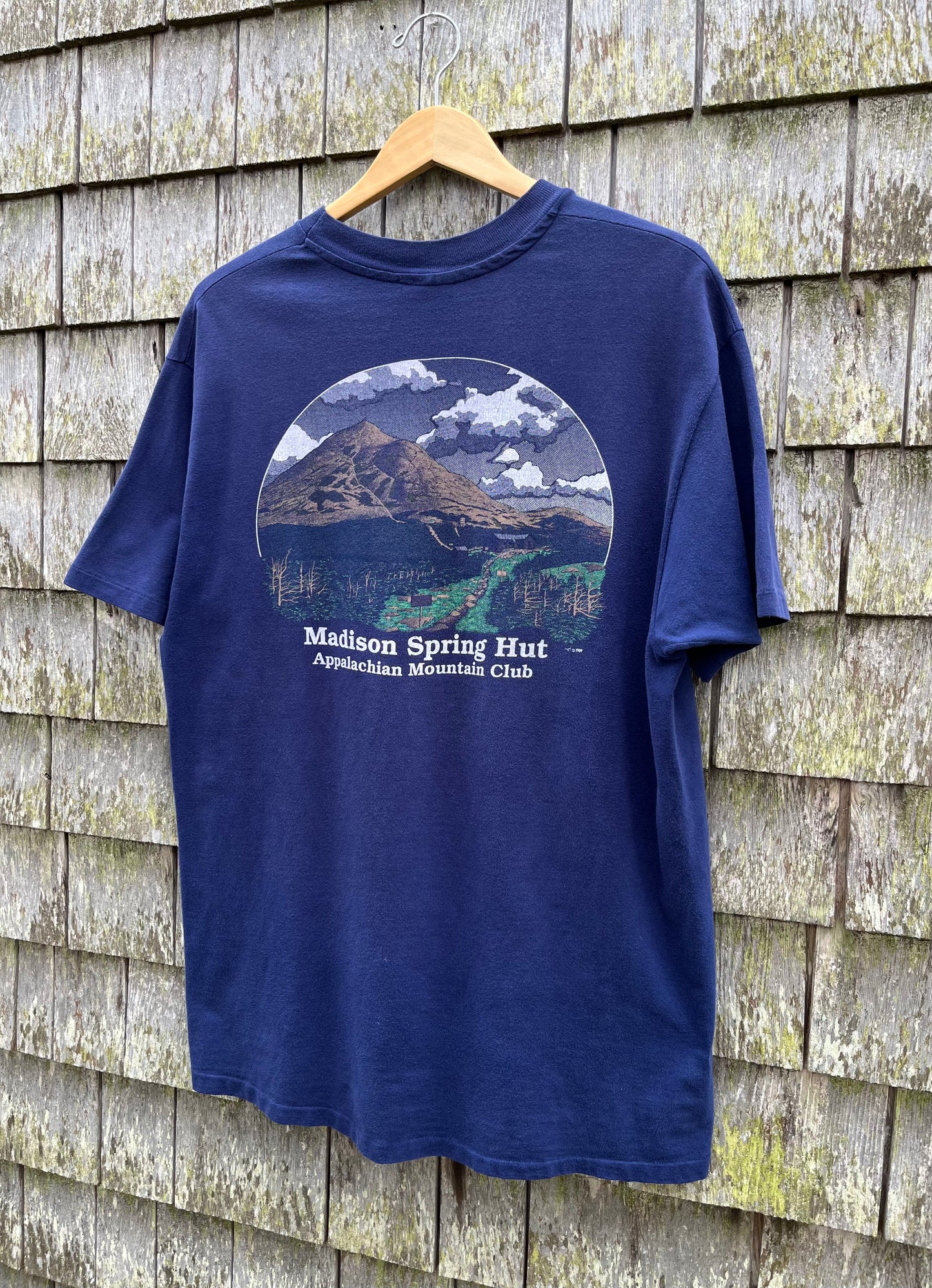 90s Appalachian Mountain Club Madison Spring Hut T-Shirt (L/XL)