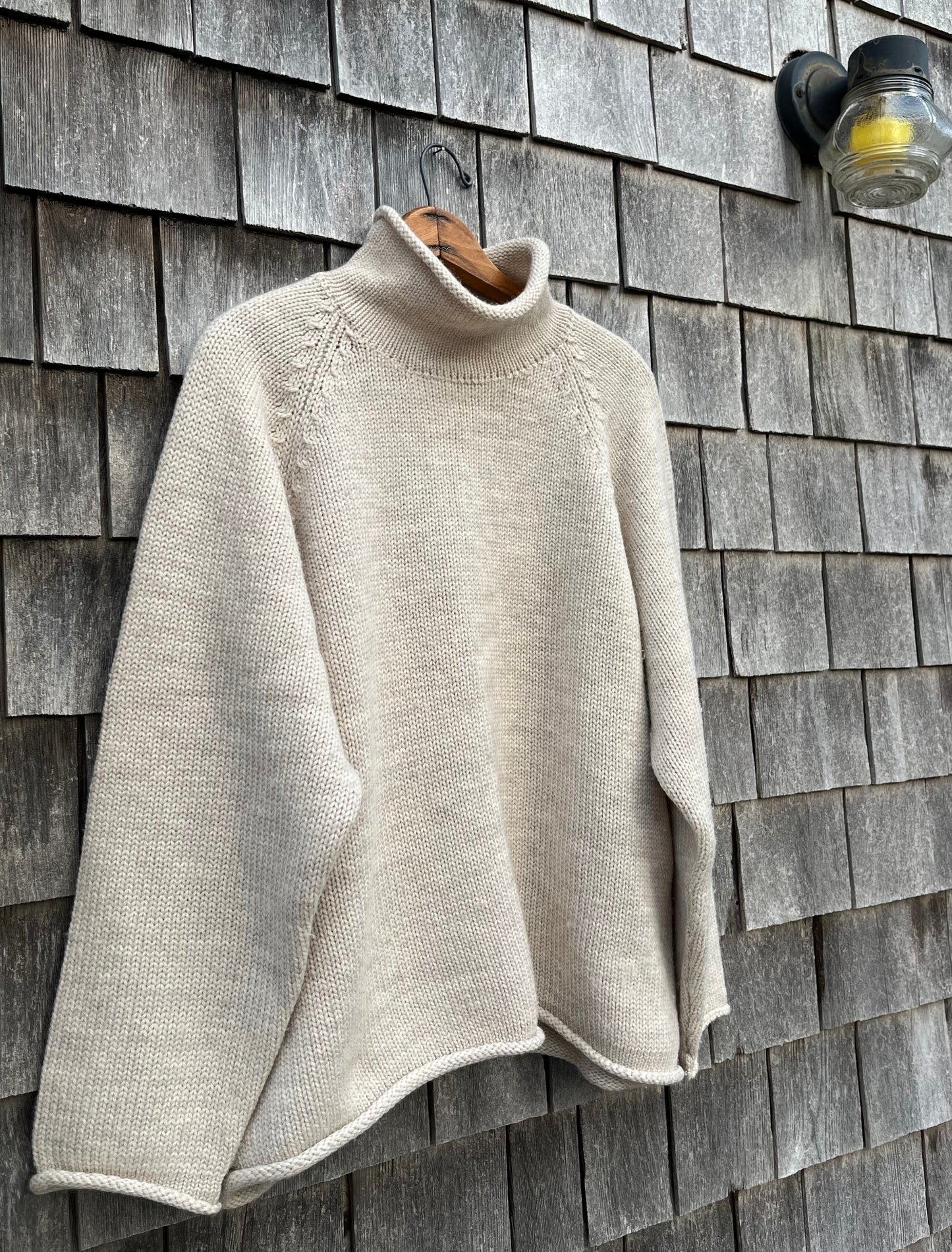 90s J. Crew Rollneck Wool Sweater (L/XL)