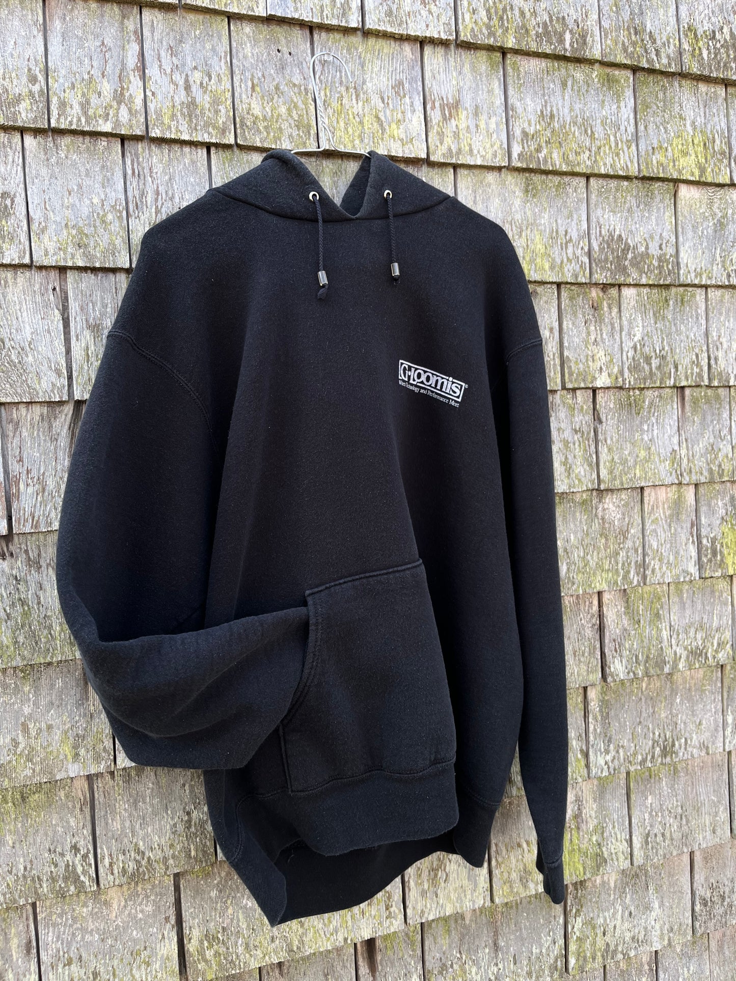 90s G. Loomis ‘Where Technology and Performance Meet’ Hooded Sweatshirt (L)