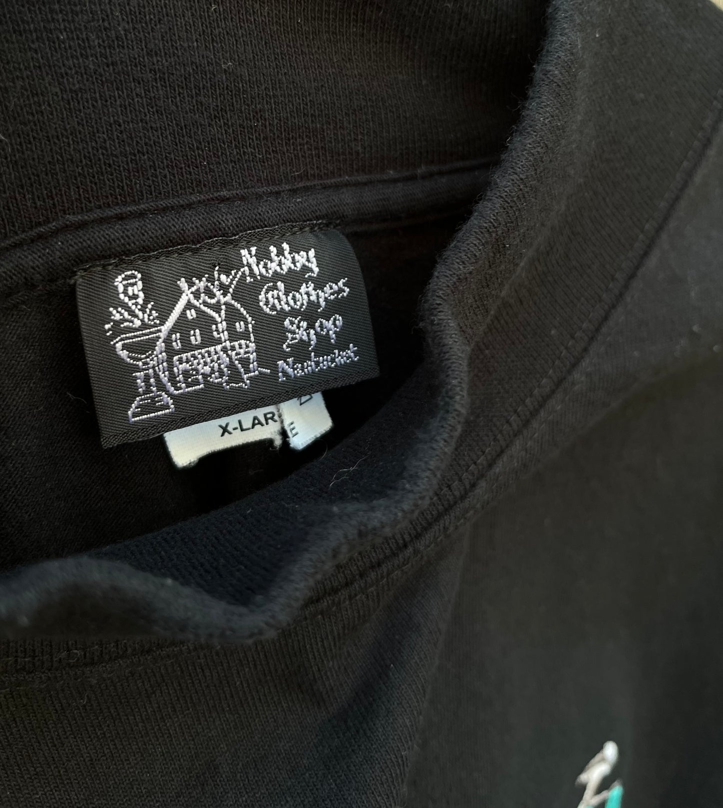 90s Nobby Shop ‘Ski Nantucket’ Mock Neck shirt (XL)