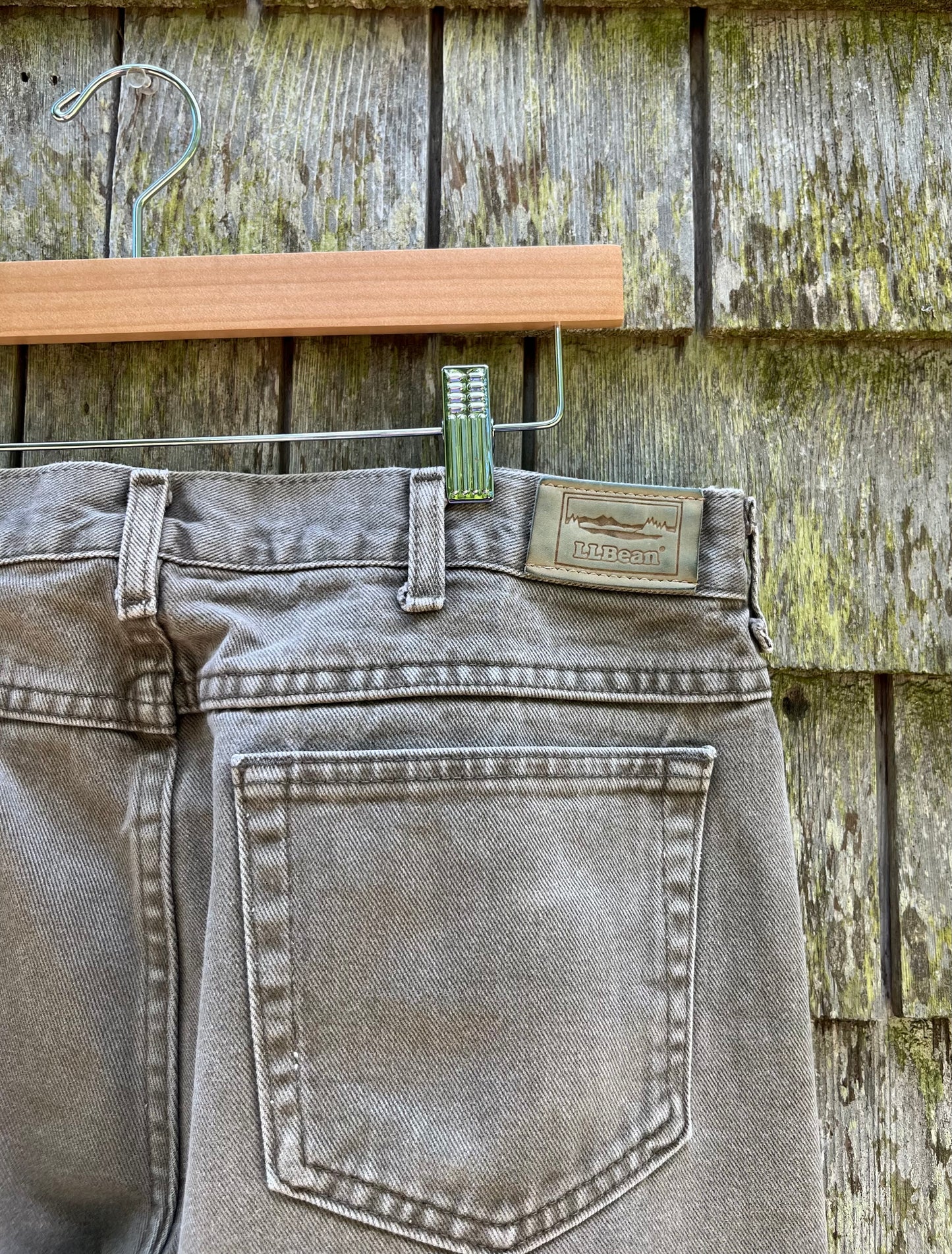 90s L.L. Bean ‘Double L’ All Cotton Denim Jeans (34/30”)