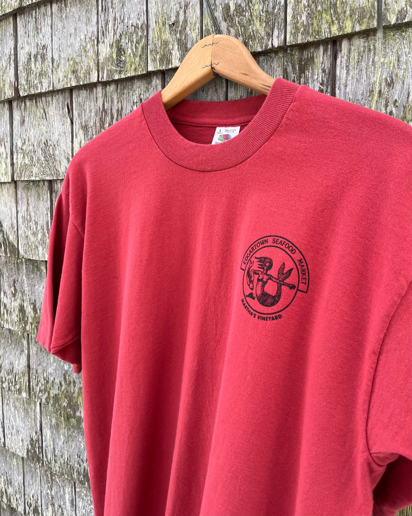90s Edgartown Seafood Market T-Shirt (L)