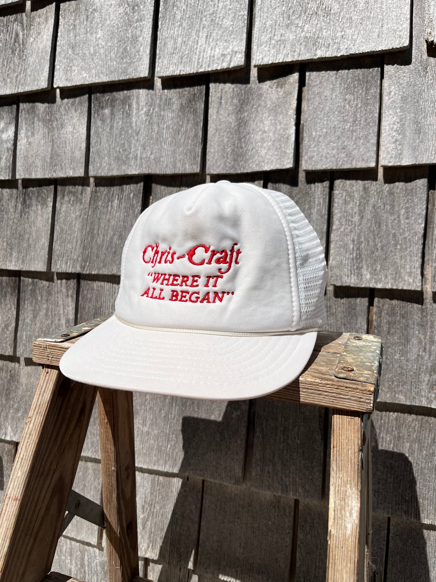 80s Chris Craft Boats ‘Where It All Began’ Snapback Cap (OSFA)