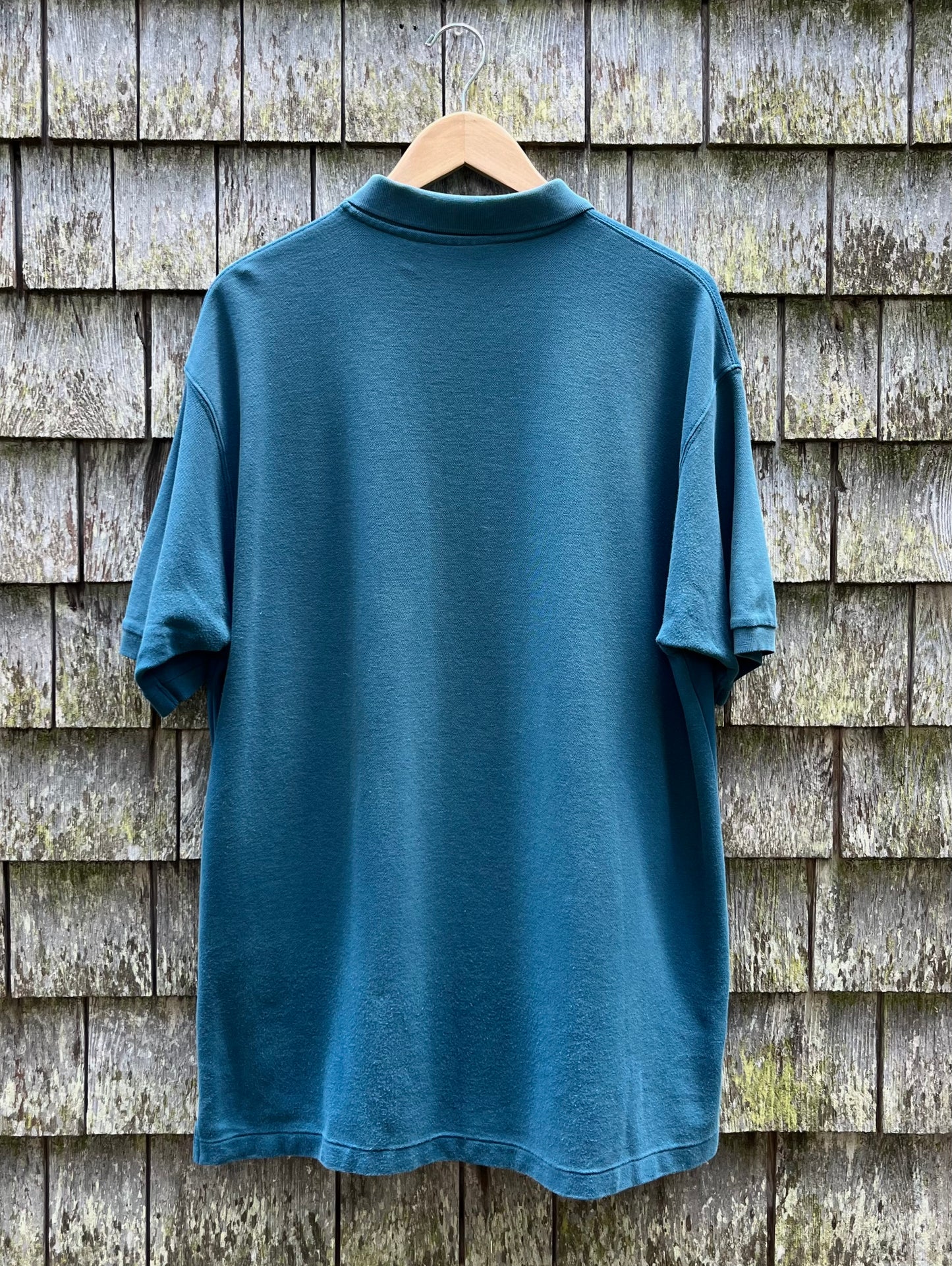 90s Patagonia Cotton Pique Polo Shirt (XL)