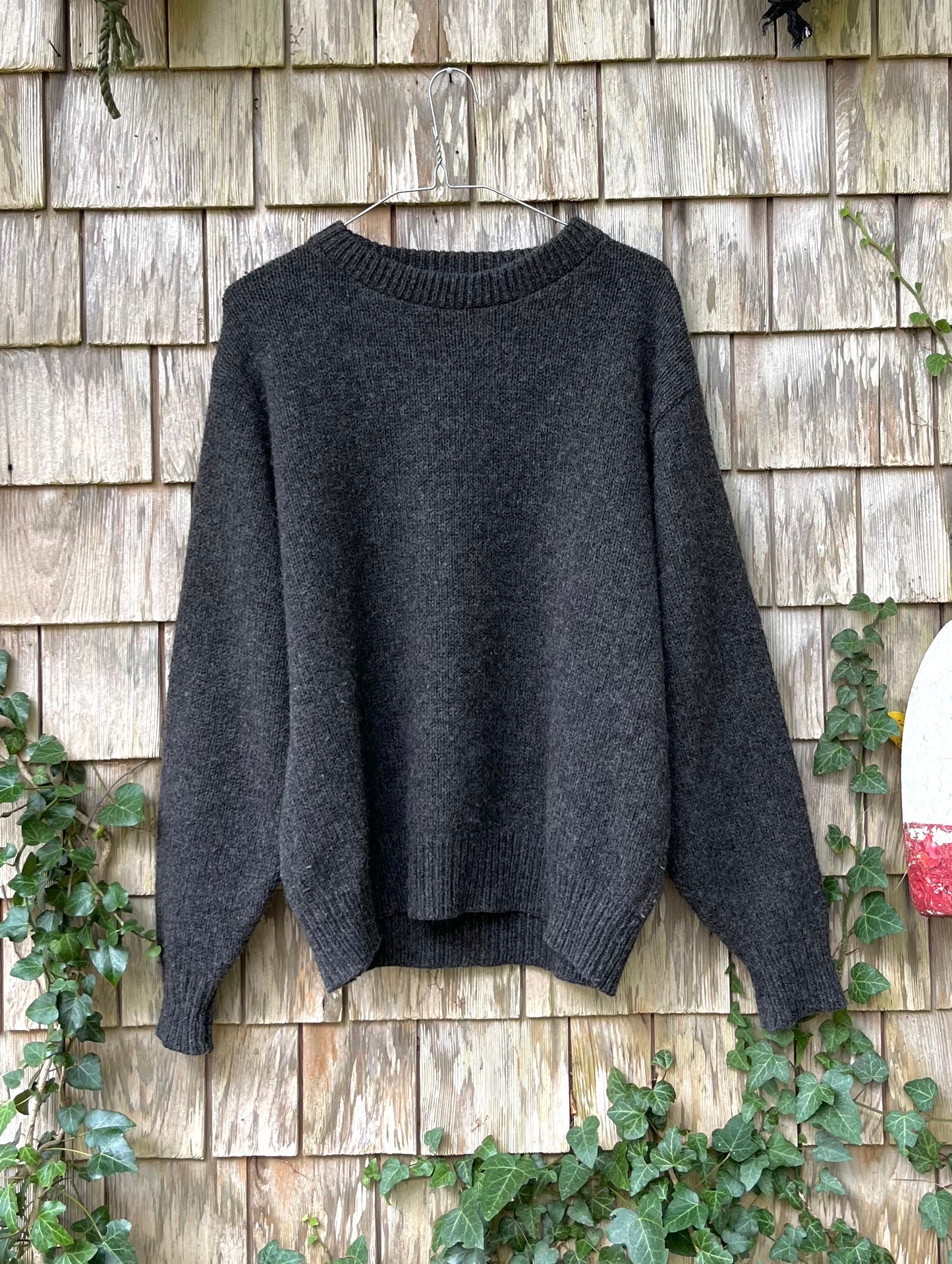 90s L.L. Bean Ragg Wool Crewneck Sweater (M)