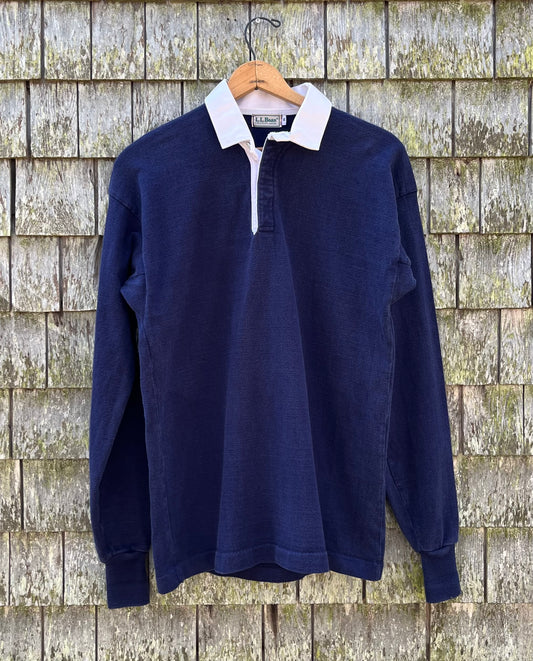 90s L.L Bean Cotton Rugby Shirt (L)