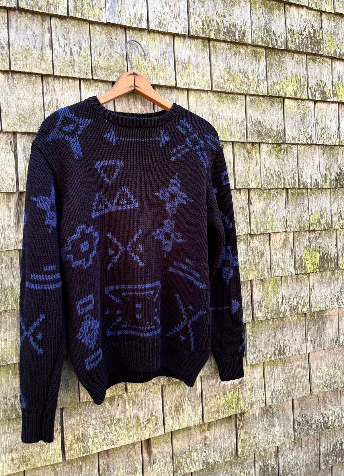 80s J.Crew Linen Cotton Blend Knit Sweater (S/M)