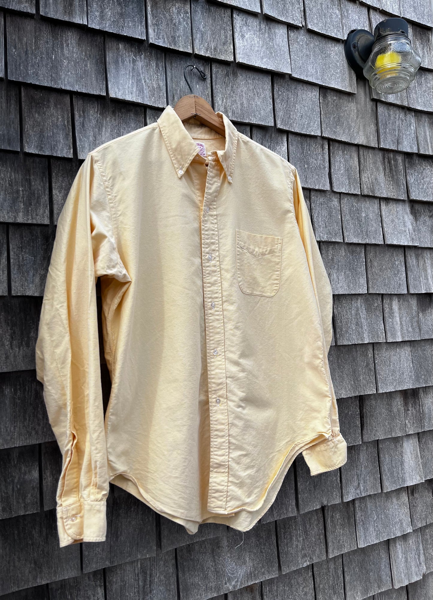 70s Brooks Brothers Makers Oxford Cloth Button Down Shirt (16/6)