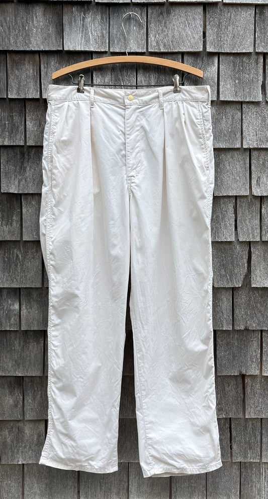 90s Polo Ralph Lauren Lightweight Cotton Poplin Pants 34/30"