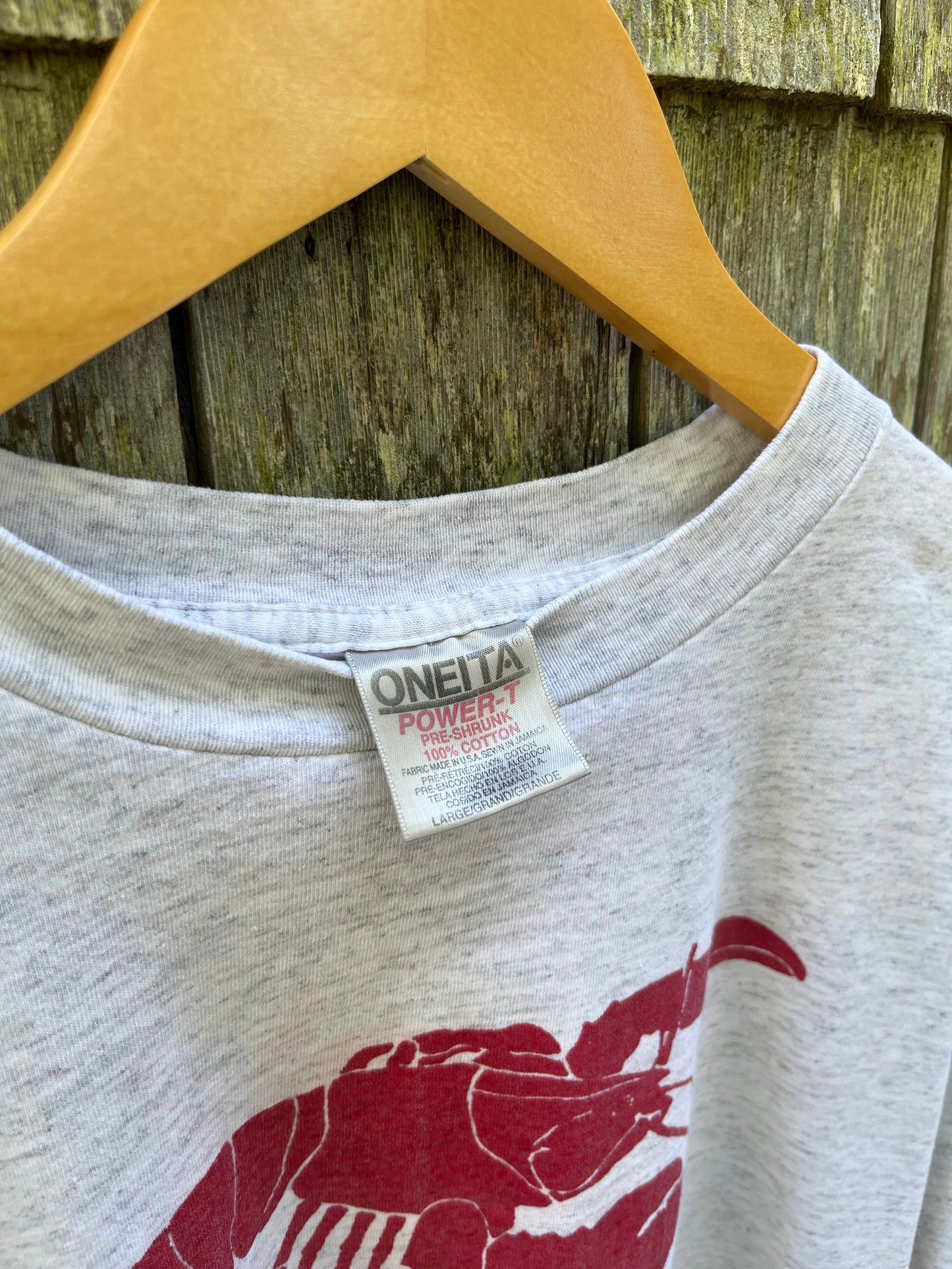 90s The Net Result Seafood Market Martha’s Vineyard Haven T-Shirt (L)