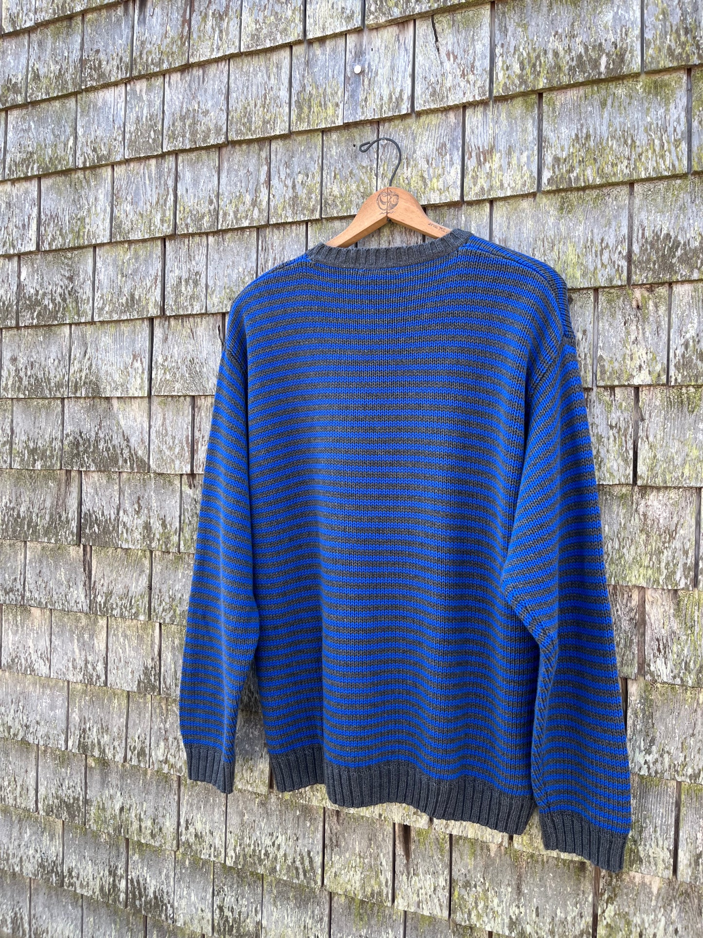90s Eddie Bauer Crewneck Cotton Knit Sweater (XL)