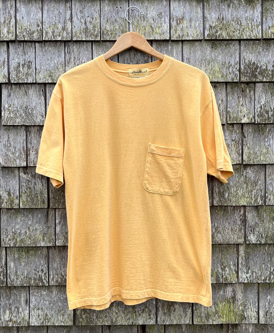 90s Eddie Bauer Garment Dyed Cotton Pocket T-Shirt (L)