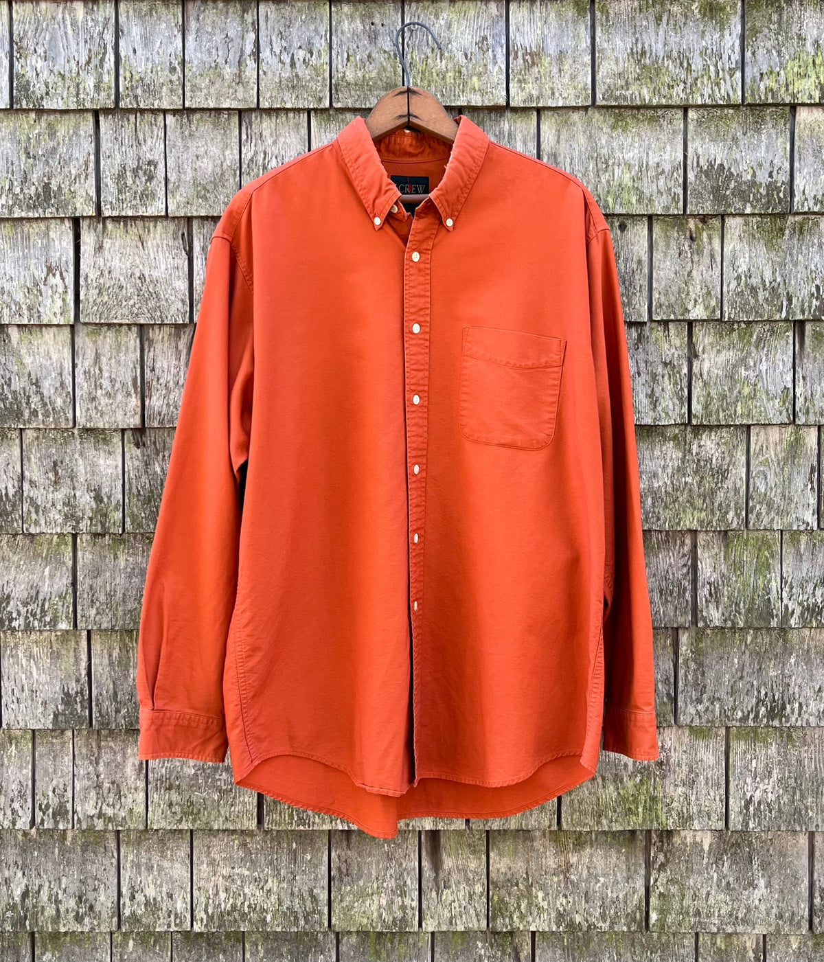 90s J.Crew Cotton Oxford Cloth Button Down Shirt (L/XL)