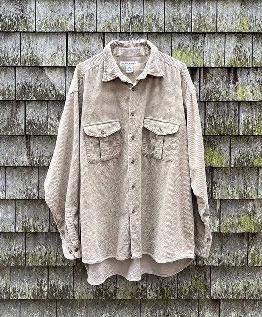 90s Banana Republic Wide Wale Corduroy Shirt (XL/XXL)